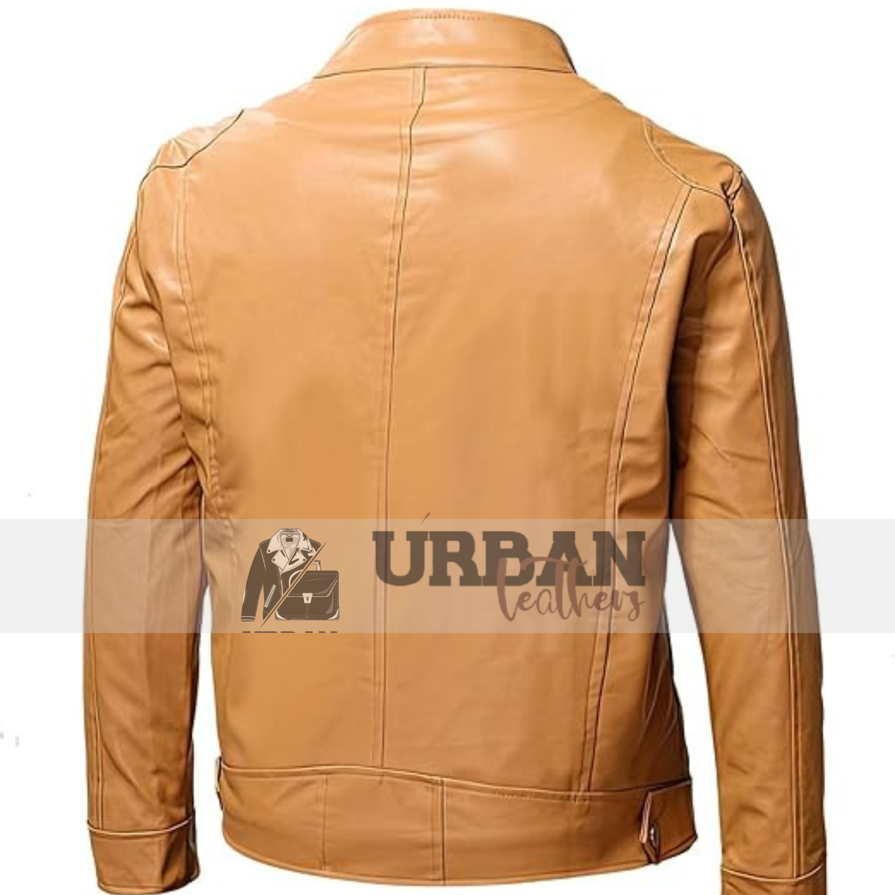 Men's premium genuine leather sport business jacket, thicken coat for daily wear, perfect for casual and professional occasions.