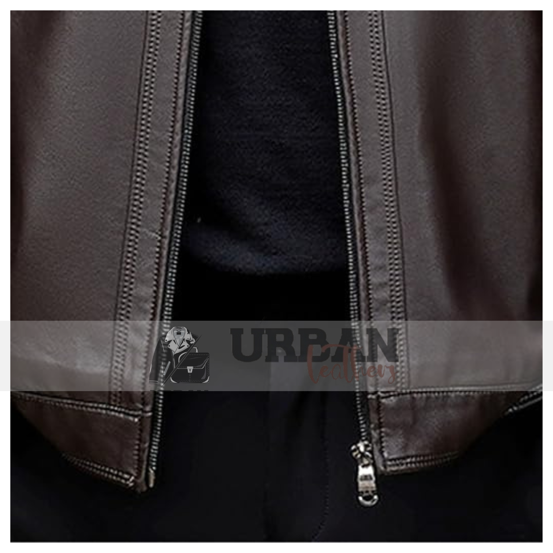 Mens Vintage Stand Collar Leather Bomber Jacket Slim fit, full zip closure, and classic bomber style perfect for fall fashion.