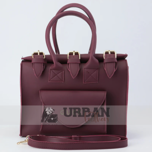 Stylish leather belt bag for women with versatile design.