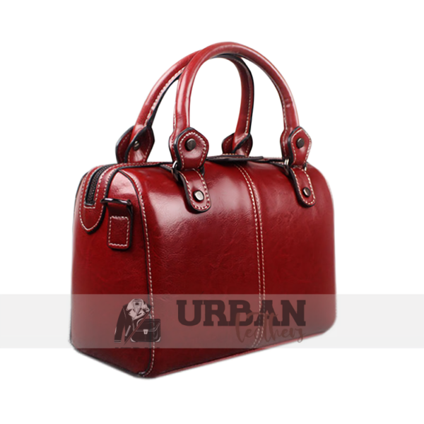 Handcrafted genuine leather bag with spacious design.