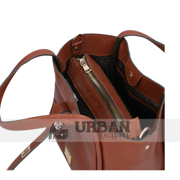 Chic and practical, this Brown Fashion Handbag with Strap offers comfort, style, and ample space for everyday essentials. Perfect for any occasion.