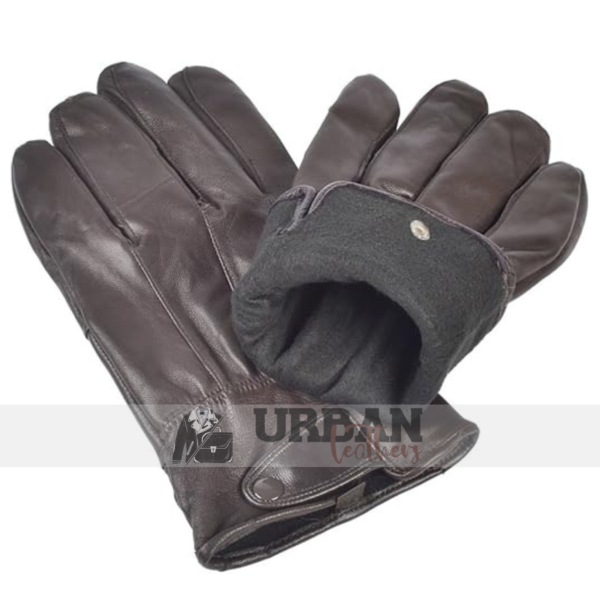 REED Men's Leather Driving Gloves, warm, comfortable, and touchscreen compatible