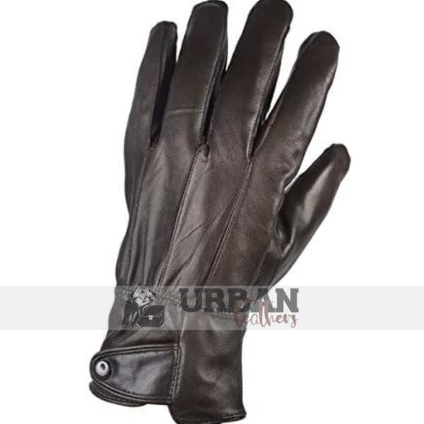 REED Men's Leather Driving Gloves, warm, comfortable, and touchscreen compatible