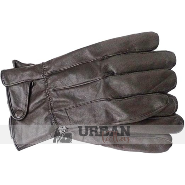 REED Men's Leather Driving Gloves, warm, comfortable, and touchscreen compatible