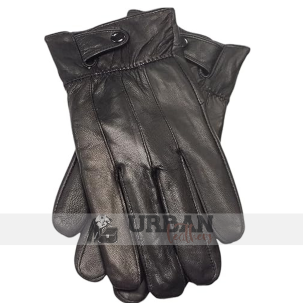 REED Men's Leather Driving Gloves, warm, comfortable, and touchscreen compatible