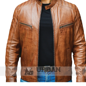 Men's Brown Sheepskin stylish and durable for everyday wear.