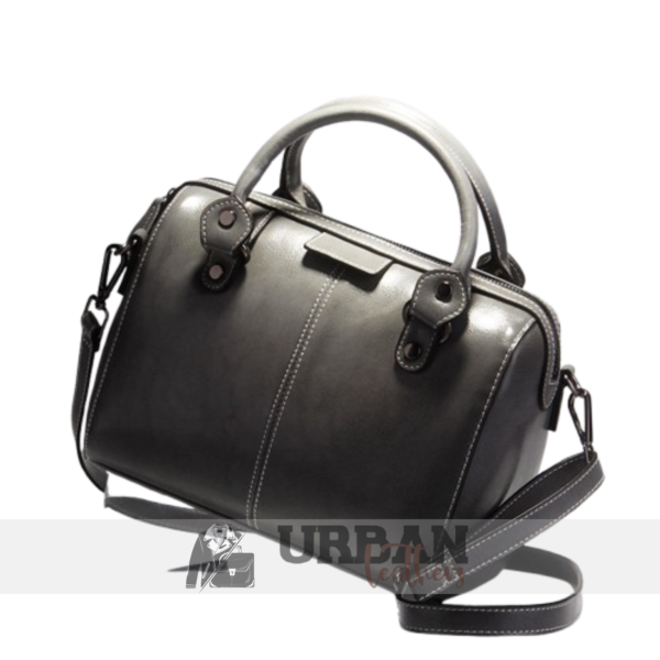 Handcrafted genuine leather bag with spacious design.